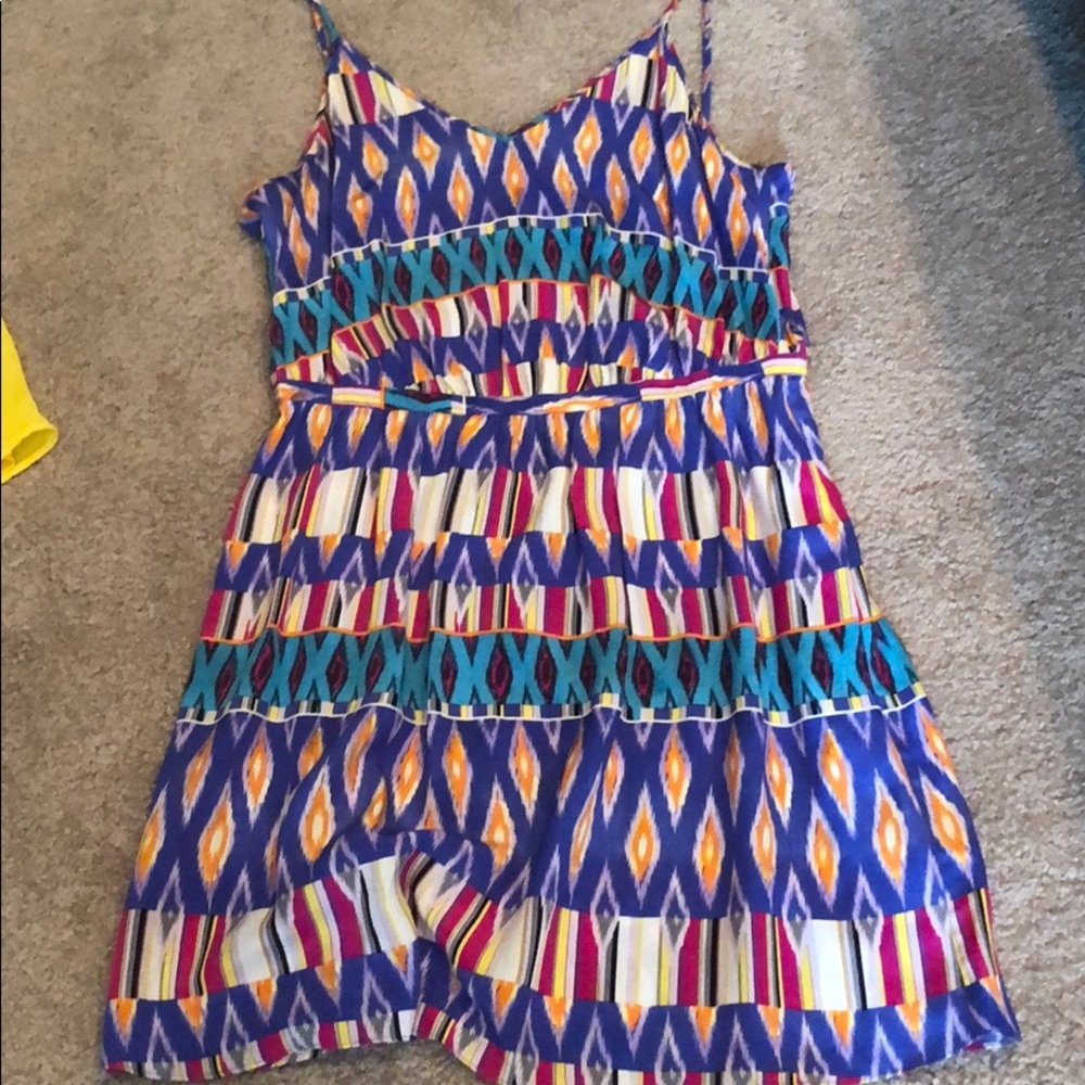 Backless tribal dress